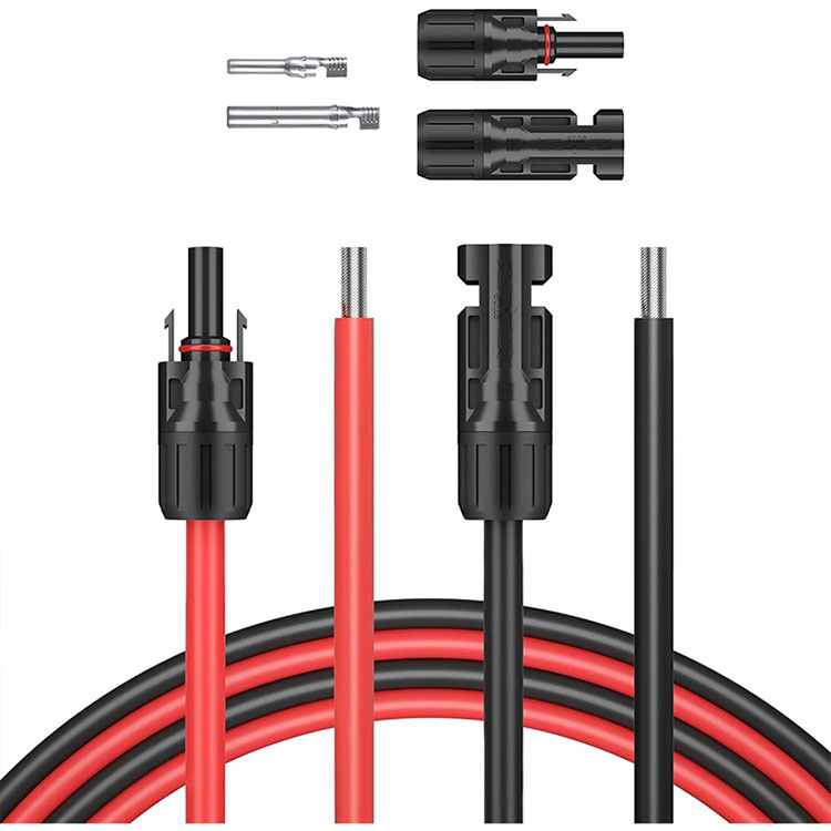 سیم پنل خورشیدی 5 فوت 10AWG (6mm2).